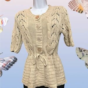 DressBarn Knit Button-Up Cardigan